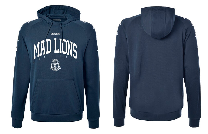 MAD Lions x Kappa University Hoodie © MAD Lions shop