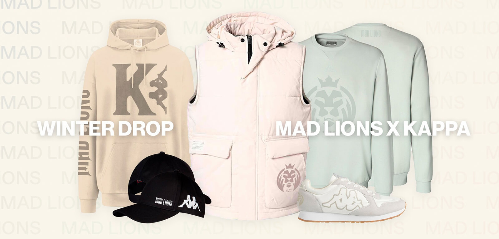 MAD Lions x Kappa Winter Apparel Merch © MAD Lions shop