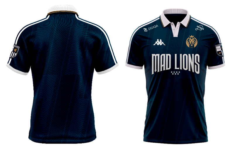 MAD Lions x Warzone 2.0 Player Jersey Back and Front © MAD Lions shop