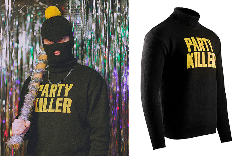 NAVI's New Year's Party Killer Sweater © NAVI shop