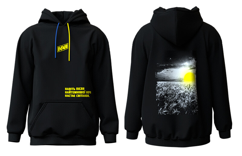 NAVI x BIG Clan #UnitedForPeace Sunrise Hoodie © NAVI x BIG shop