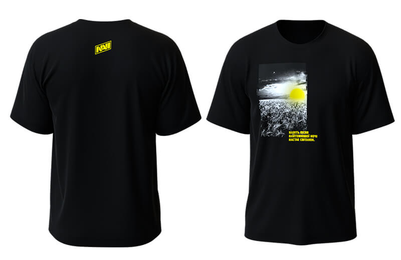 NAVI x BIG Clan #UnitedForPeace Sunrise T-shirt © NAVI x BIG shop