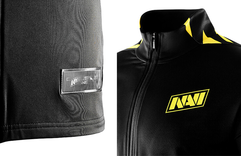 NAVI x PUMA 2022 Pro Player Jacket Details © NAVI shop