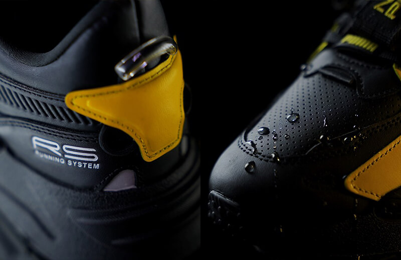 NAVI x PUMA Black and Yellow Sneakers drop Details © NAVI shop