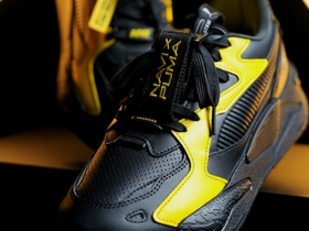 NAVI x PUMA Black and Yellow Sneakers drop © NAVI shop