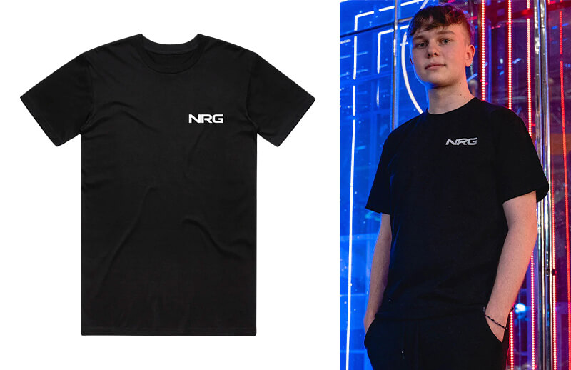 NRG Fundamentals Black T-shirt © NRG shop