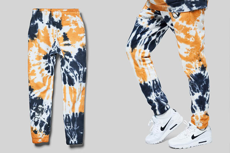 Naruto tie dye sweatpant - Team Liquid X Naruto