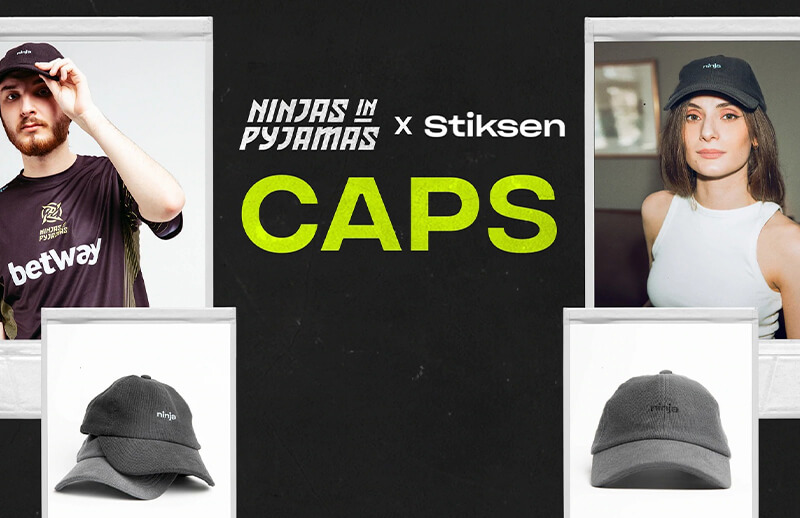 Ninjas in Pyjamas x Stiksen Caps © NIP shop