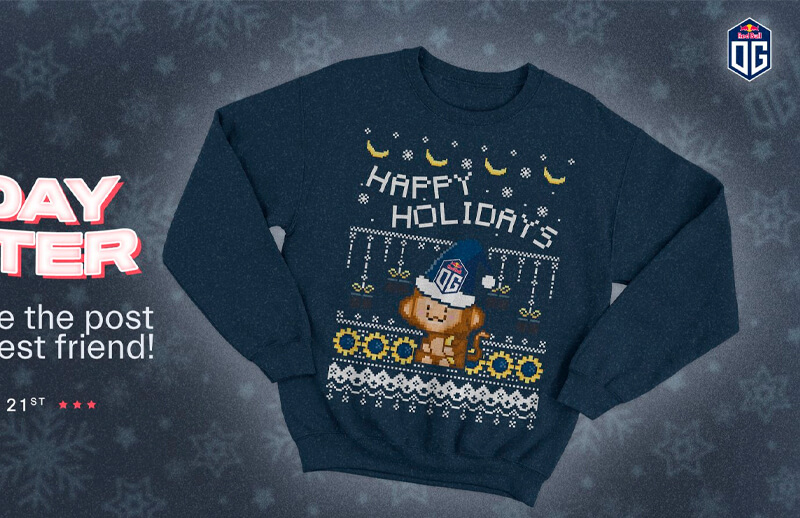 OG 2021 Christmas Sweater © OG shop