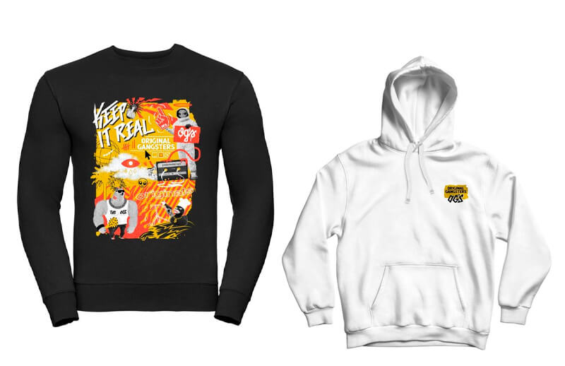 OG's Brand Original Gangsters Sweatshirt and Hoodie © OG's Brand shop