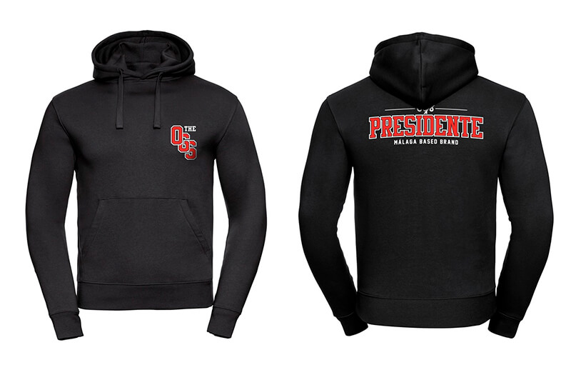 OG's Winter 2022 PRESIDENTE black Hoodie © OG's Brand store