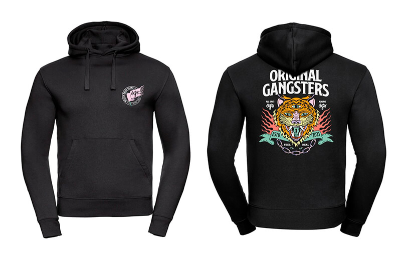 OG's Winter 2022 TIGER black Hoodie © OG's Brand store