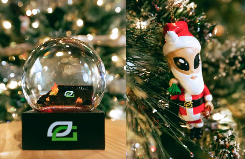 Optic 2021 Christmas Allen and Snowglobe © Optic Gaming shop