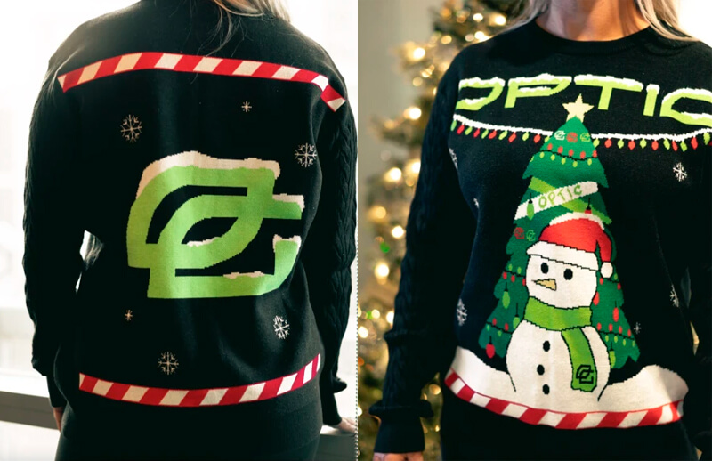 Optic Gaming 2021 Christmas Sweater © Optic Gaming shop