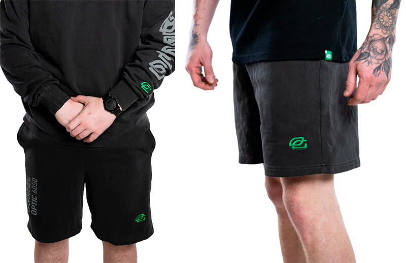OpTic Gaming Green Label black Shorts © OpTic Gaming shop