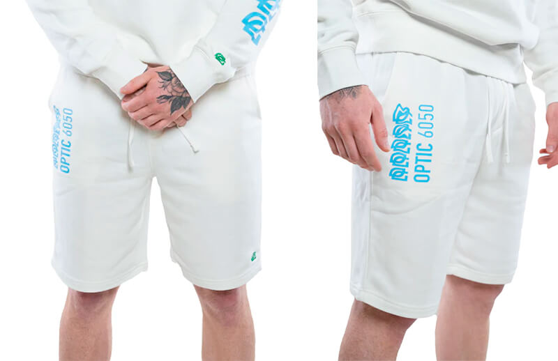 OpTic Gaming Green Label white Shorts © OpTic Gaming shop