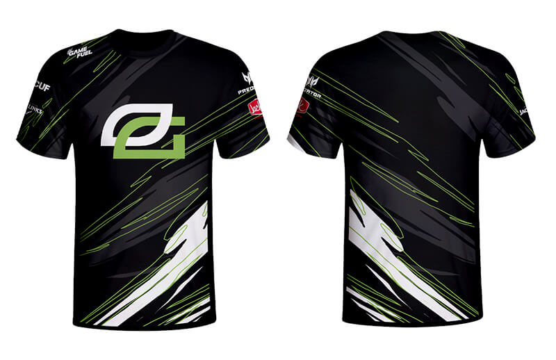 Optic Gaming new Halo jersey front and back © Optic Gaming shop