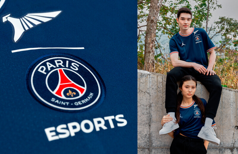 PSG TALON Air Jordan 2022 Jersey models © PSG TALON shop