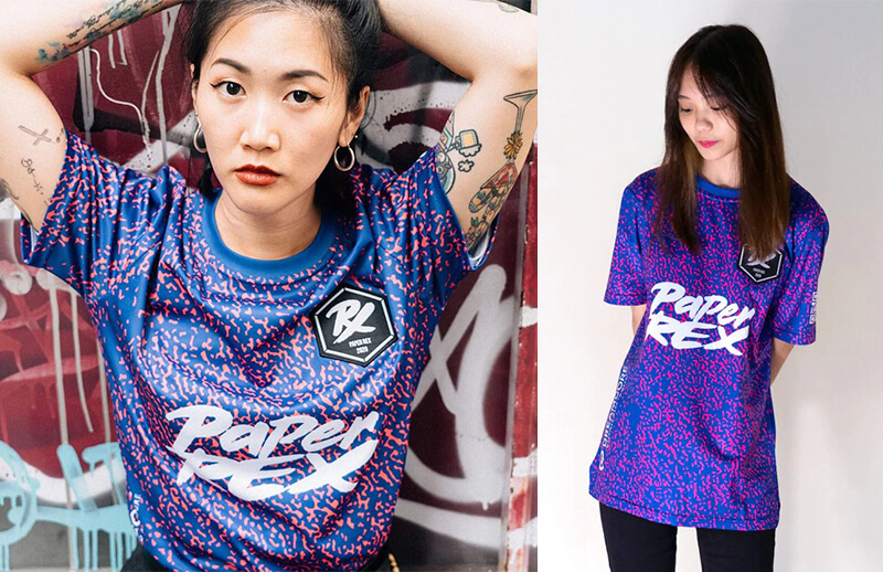 Paper Rex 2022 Official Jersey model © Paper Rex shop