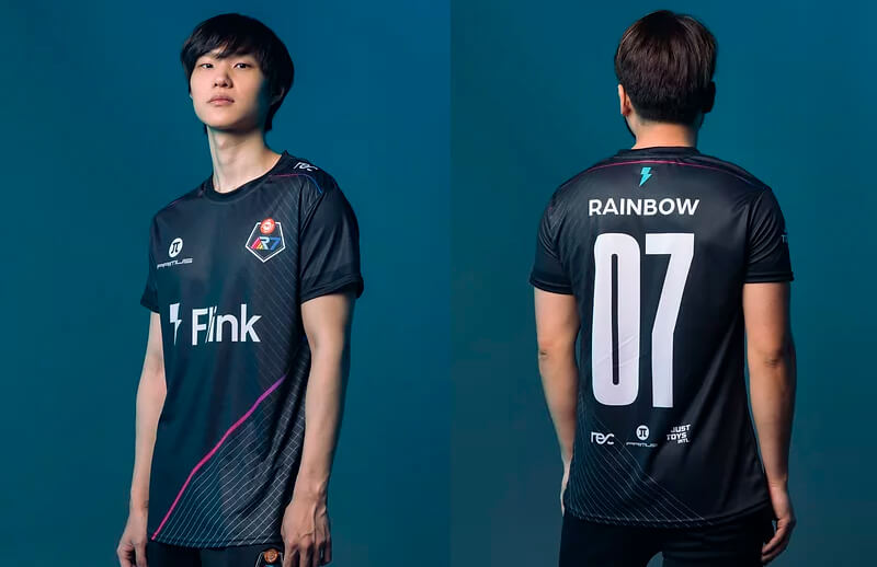 Rainbow7 2022 Official Jersey players © R7 shop