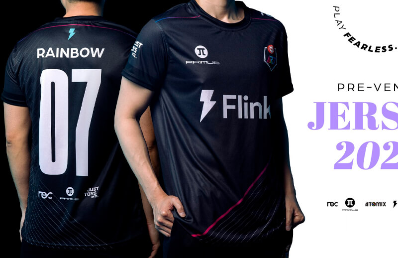 Rainbow7 2022 Official Jersey © R7 shop