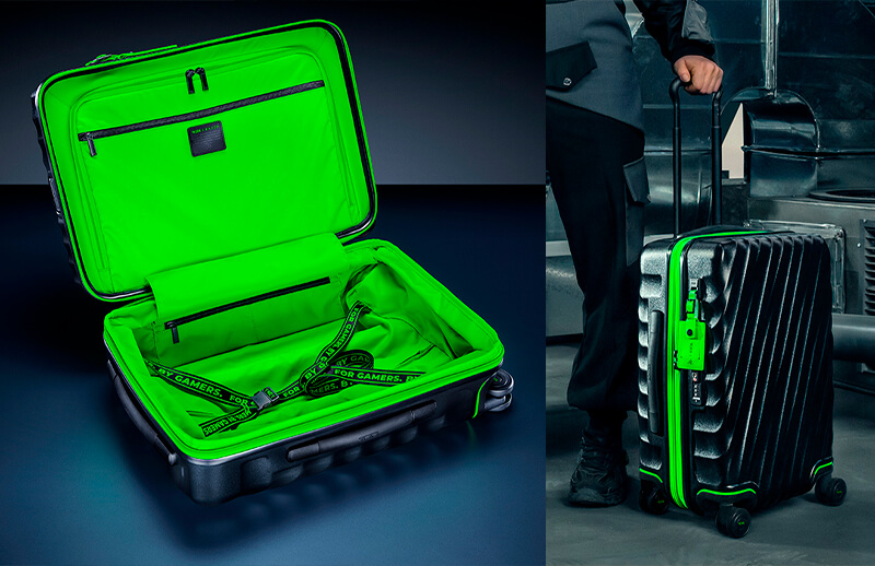 Razer x TUMI Travel Luggage © Razer shop
