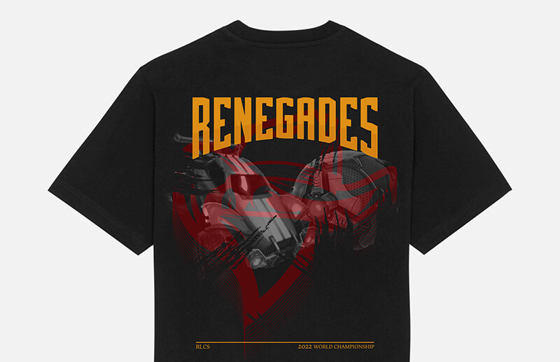 Renegades RLCS Worlds Limited Edition T-shirt © Renegades shop