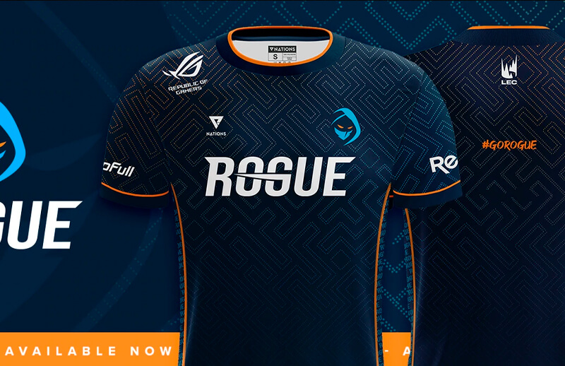 Rogue 2022 LEC Pro Kit Jersey © Rogue shop