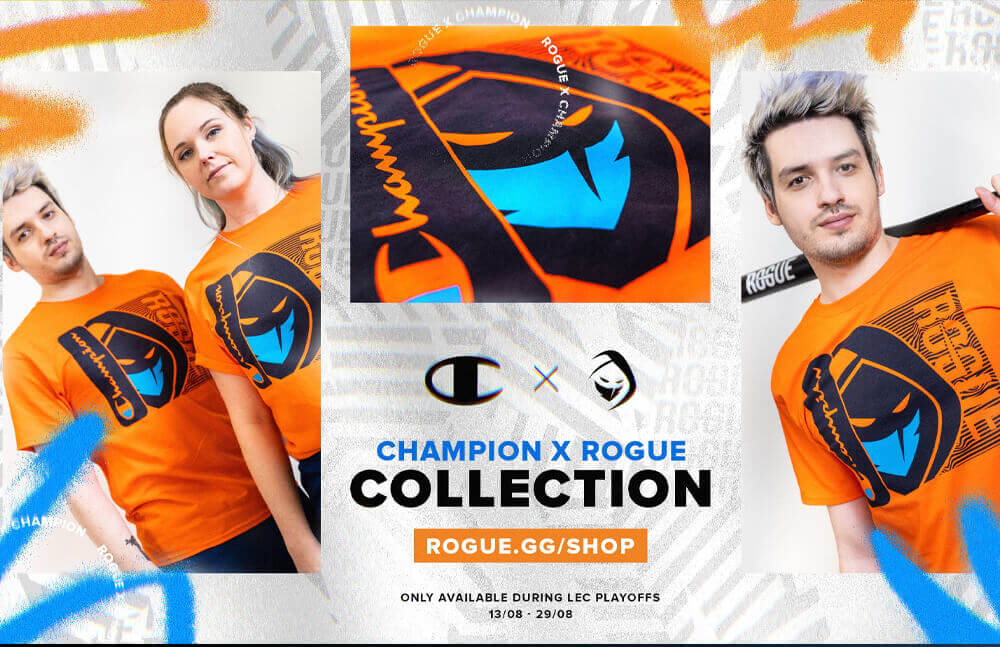 Rogue x Champion collection © Rogue shop