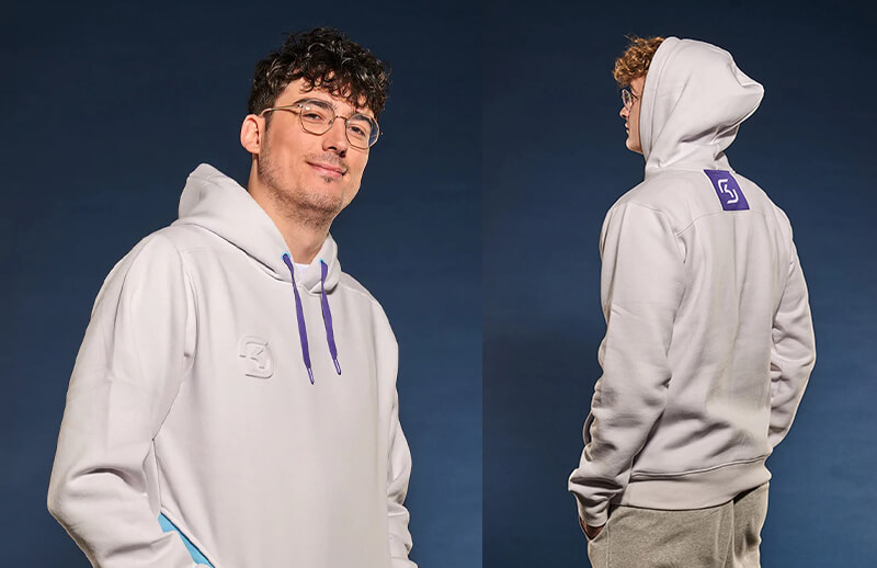 SK Gaming Essentials Gray Hoodie © SK Gaming shop