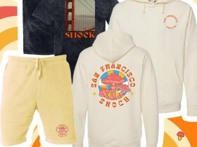 SF Shock Summer of Love clothing Collection © San Francisco Shock shop
