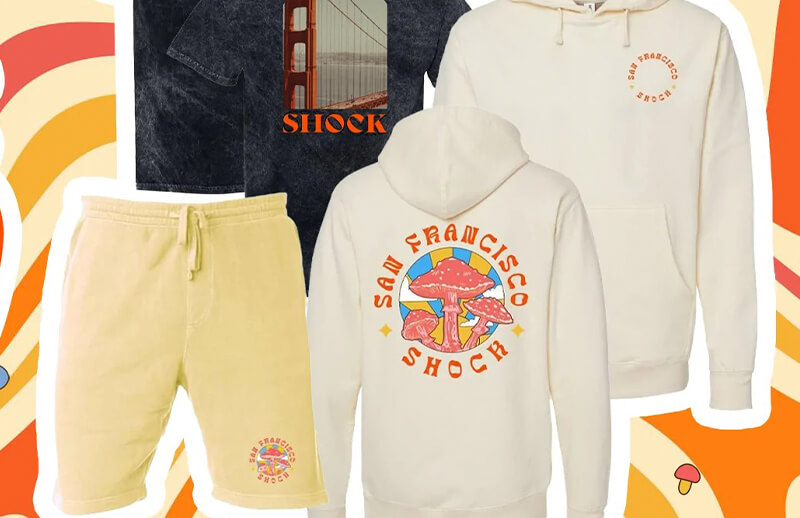 SF Shock Summer of Love clothing Collection © San Francisco Shock shop