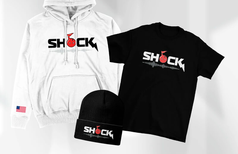 San Francisco Shock x O2 Blast collection © SFS store