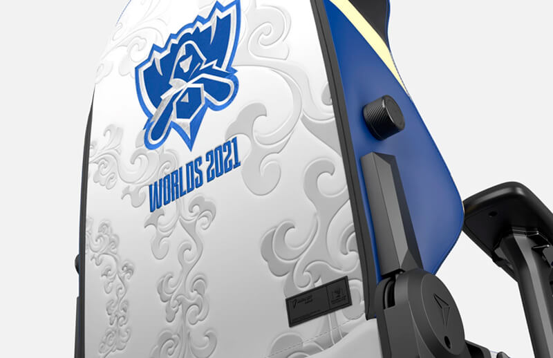 Secretlab TITAN Worlds 2021 Edition chair back © Secretlab shop