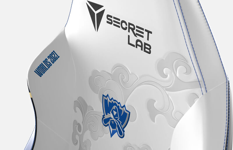Secretlab TITAN Worlds 2021 Edition chair front © Secretlab shop