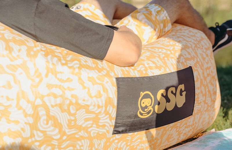 SSG Summer 2022 Inflatable lounger © Spacestation Gaming shop