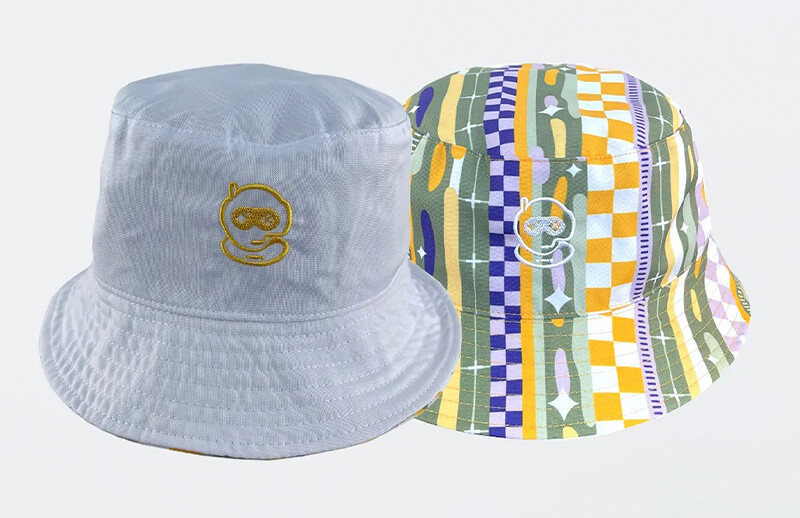 SSG Summer 2022 Reversible Bucket Hats © Spacestation Gaming shop