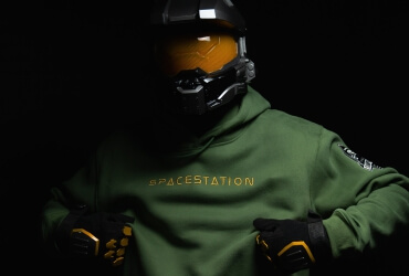 Spacestation Gaming x Halo Esports Hoodie © Spacestation Gaming shop