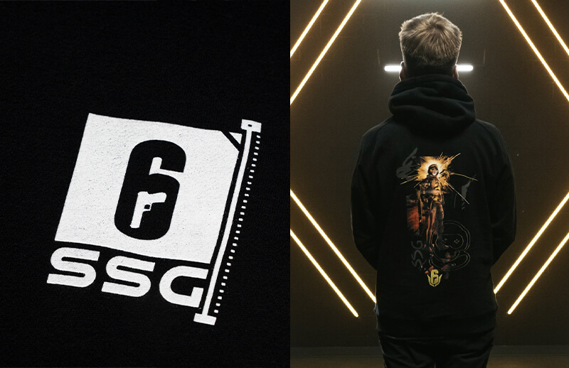 SSG x Rainbow Six Ela Hoodie © Spacestation Gaming shop