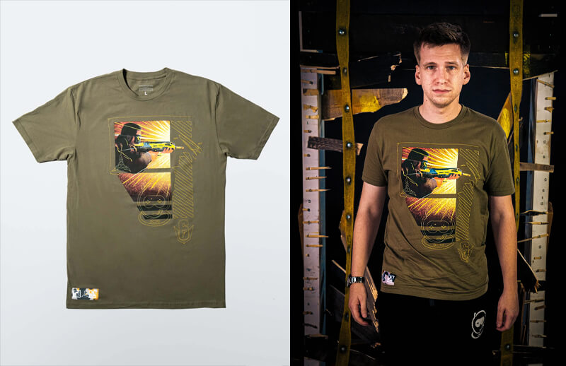 SSG x R6 Zero green T-shirt © SSG store