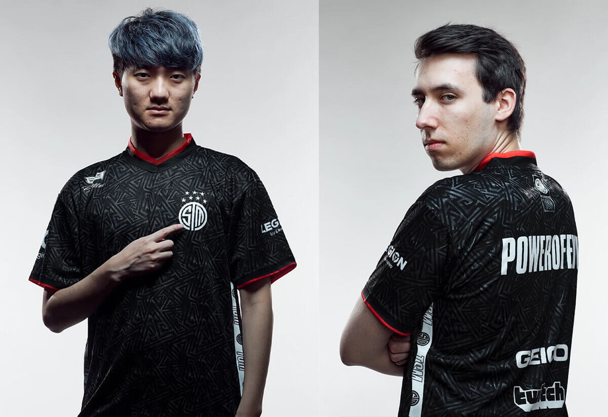 Swordart and Powerofevil 2021 TSM jersey