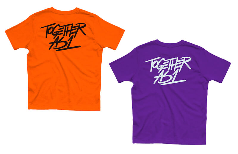 T1 Summer Together As 1 T-shirts © T1 shop