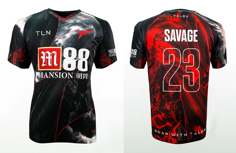 TALON DOTA 2022 Jersey Front and Back © TALON shop