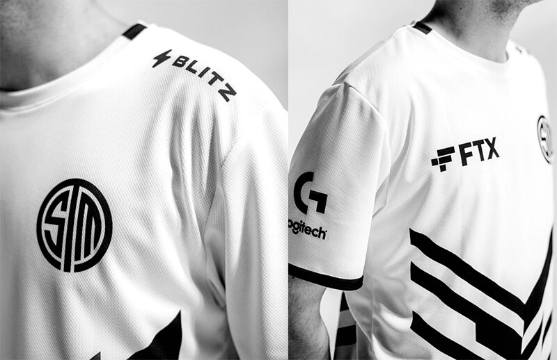 TSM FTX 2022 Championship White Jersey sides © Team SoloMid shop