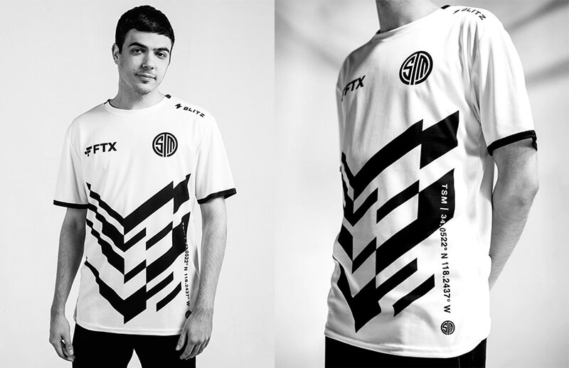 TSM FTX 2022 Championship White Uniform © Team SoloMid shop