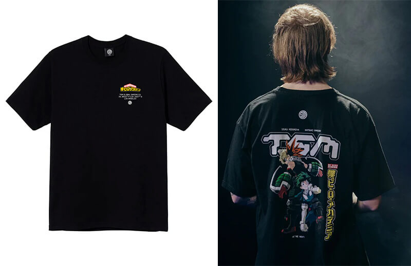 TSM x My Hero Academia Next Up T-Shirt © Team SoloMid shop