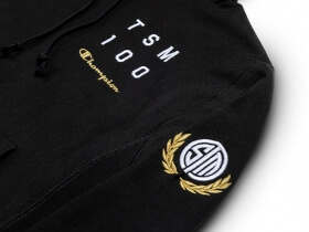 TSM x Champion #TSM100 Hoodie © Team SoloMid shop