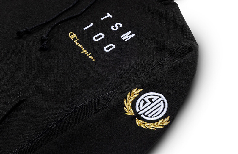 TSM x Champion #TSM100 Hoodie © Team SoloMid shop