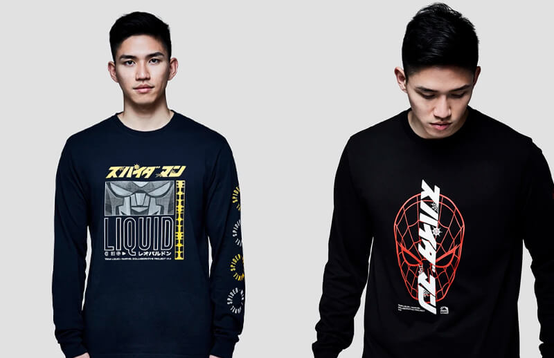 Liquid x Marvel Spiderman long sleeve T-shirt © Team Liquid store