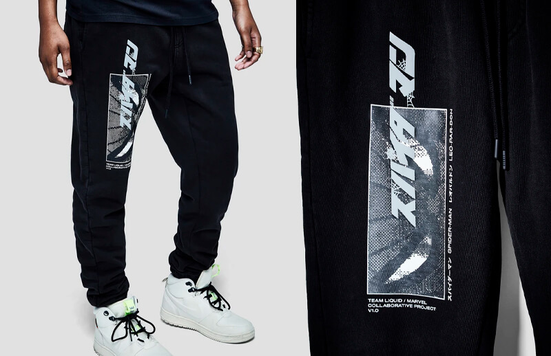 Liquid x Marvel Spiderman sweatpants © Team Liquid store